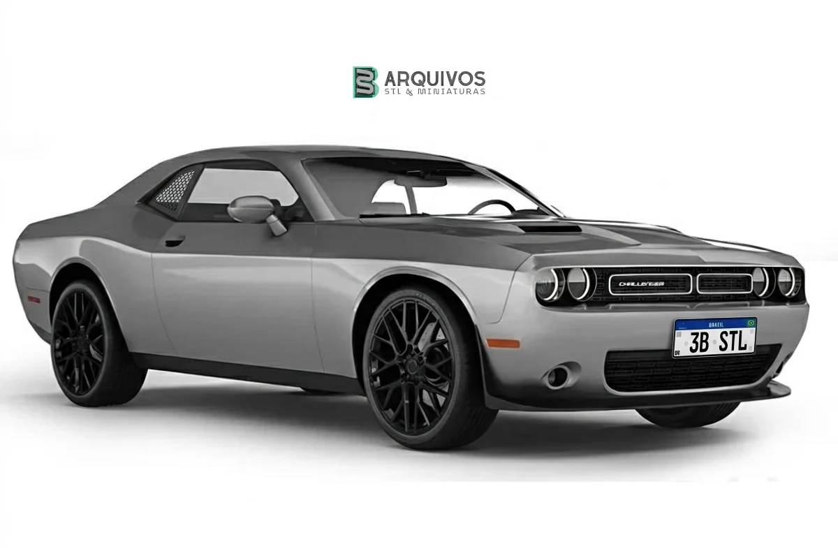 Modelo 3D STL - Dodge Challenger SXT 2015 — foto 2